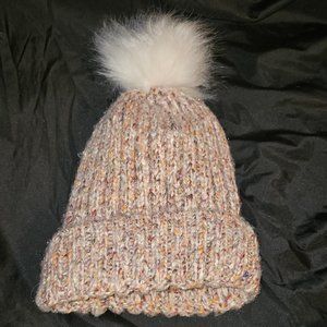 Womens One Size Winter Knit Hat